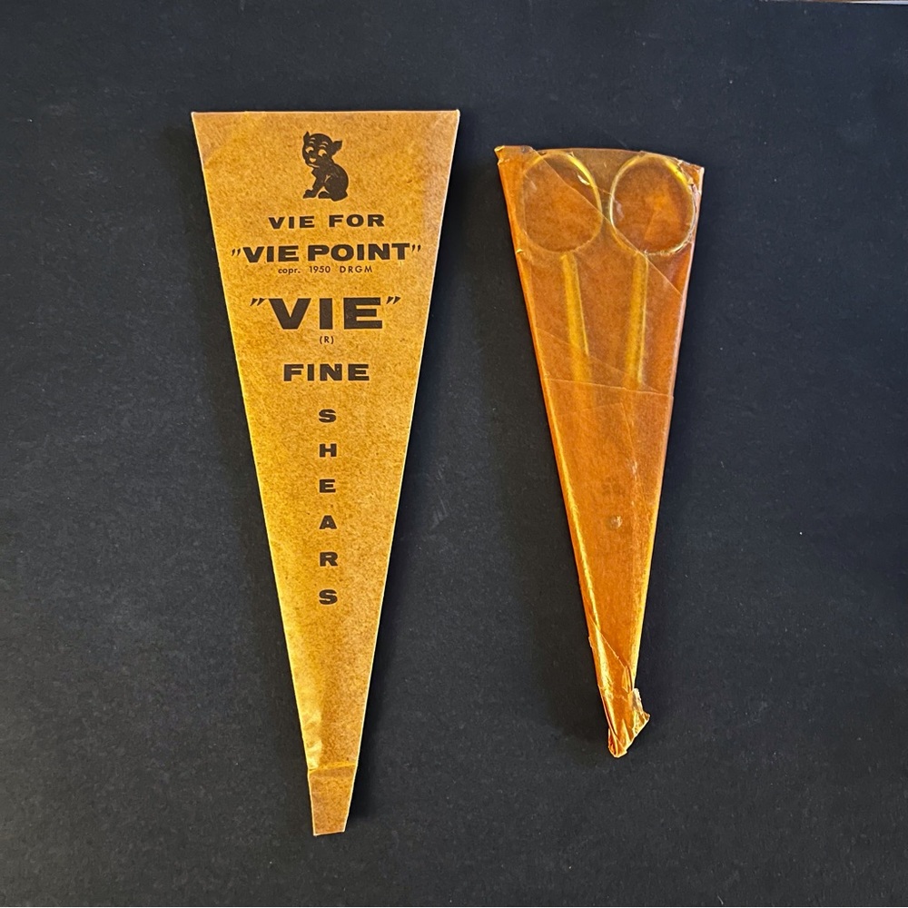VIE 1950 German Made Steel Shears Scissors New in Package
